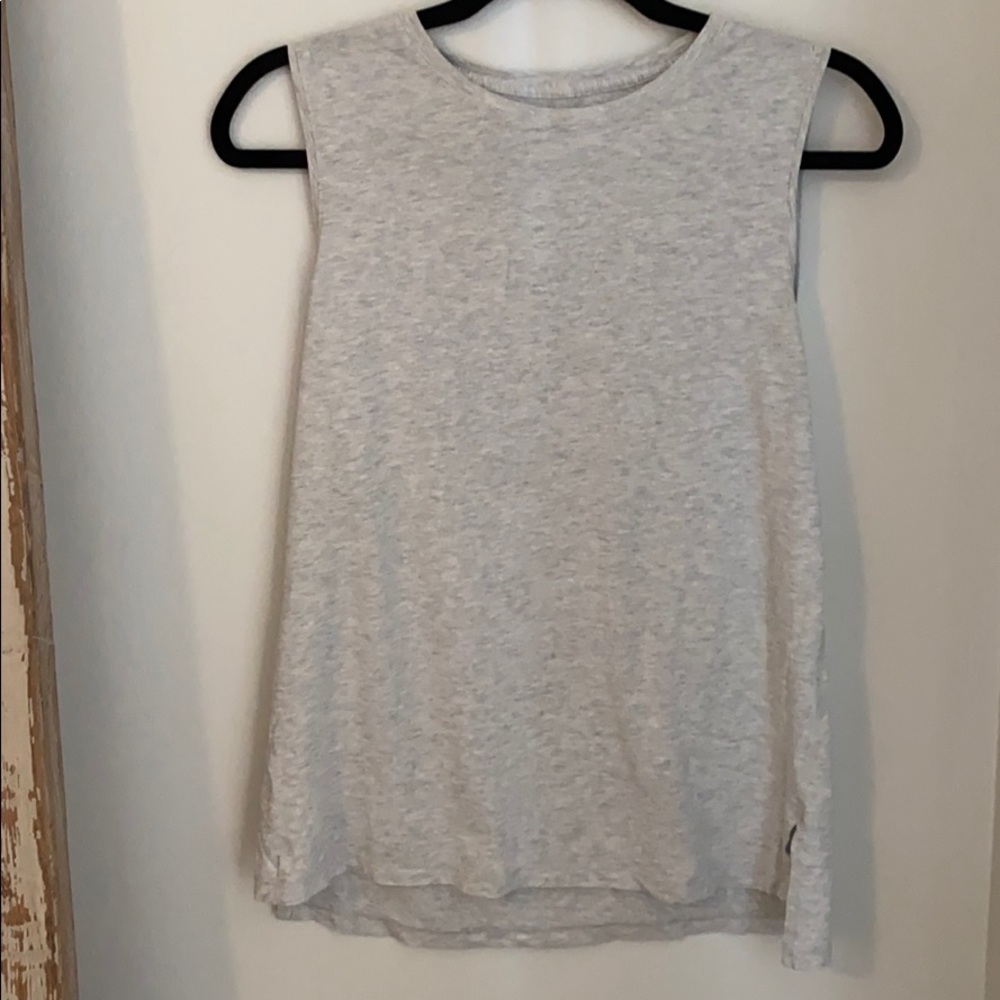 Lululemon Basic Gray Muscle Tank